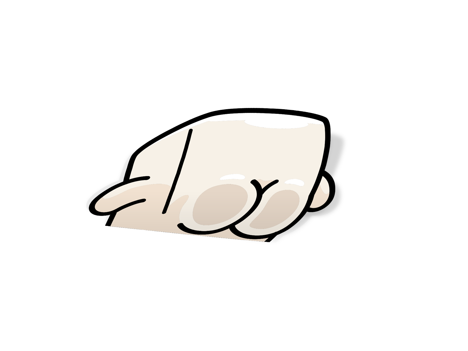 Squished Butt Peeker