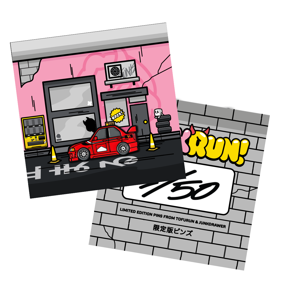 JUNKRUN Lancer Collectible Enamel Pin