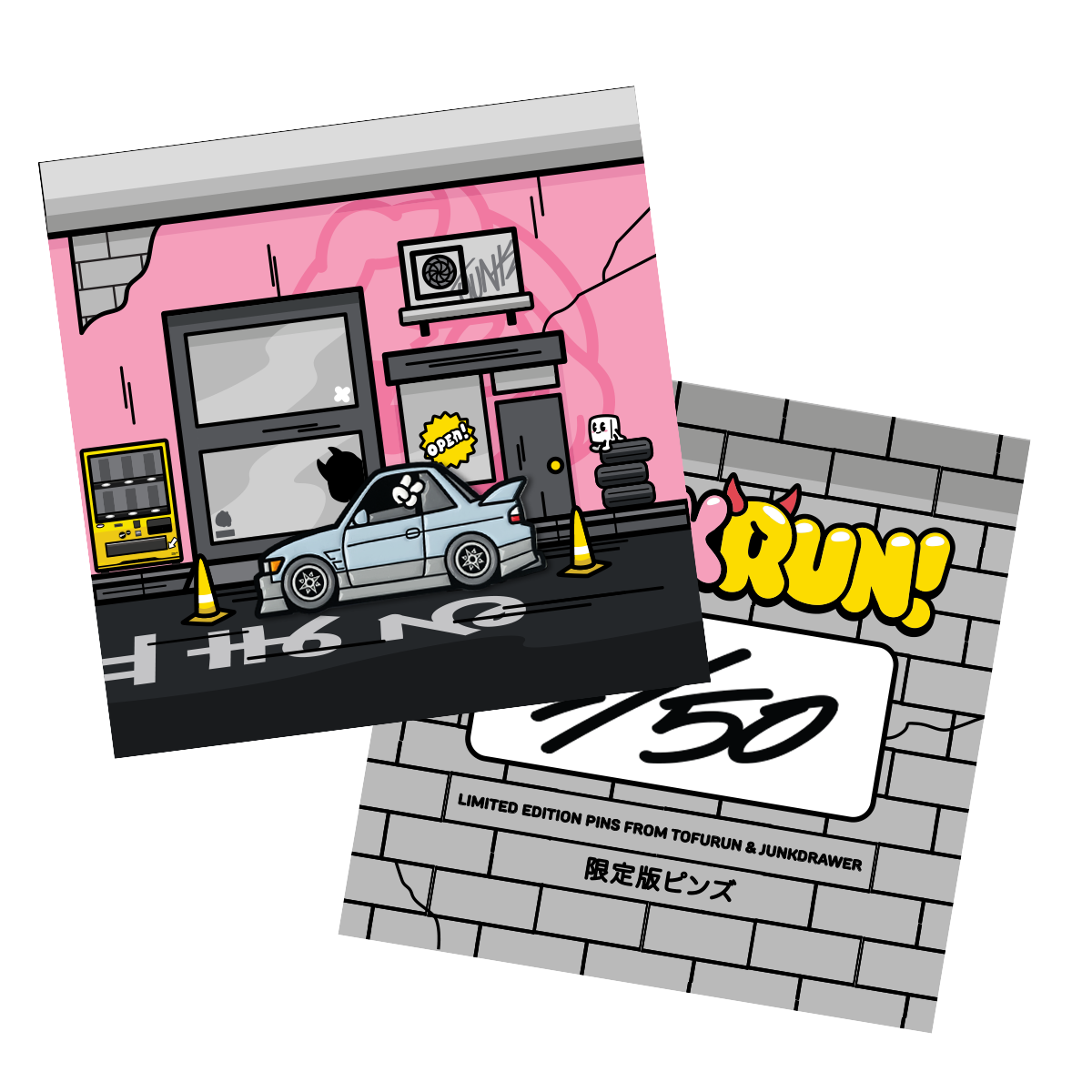 JUNKRUN S13 Collectible Enamel Pin