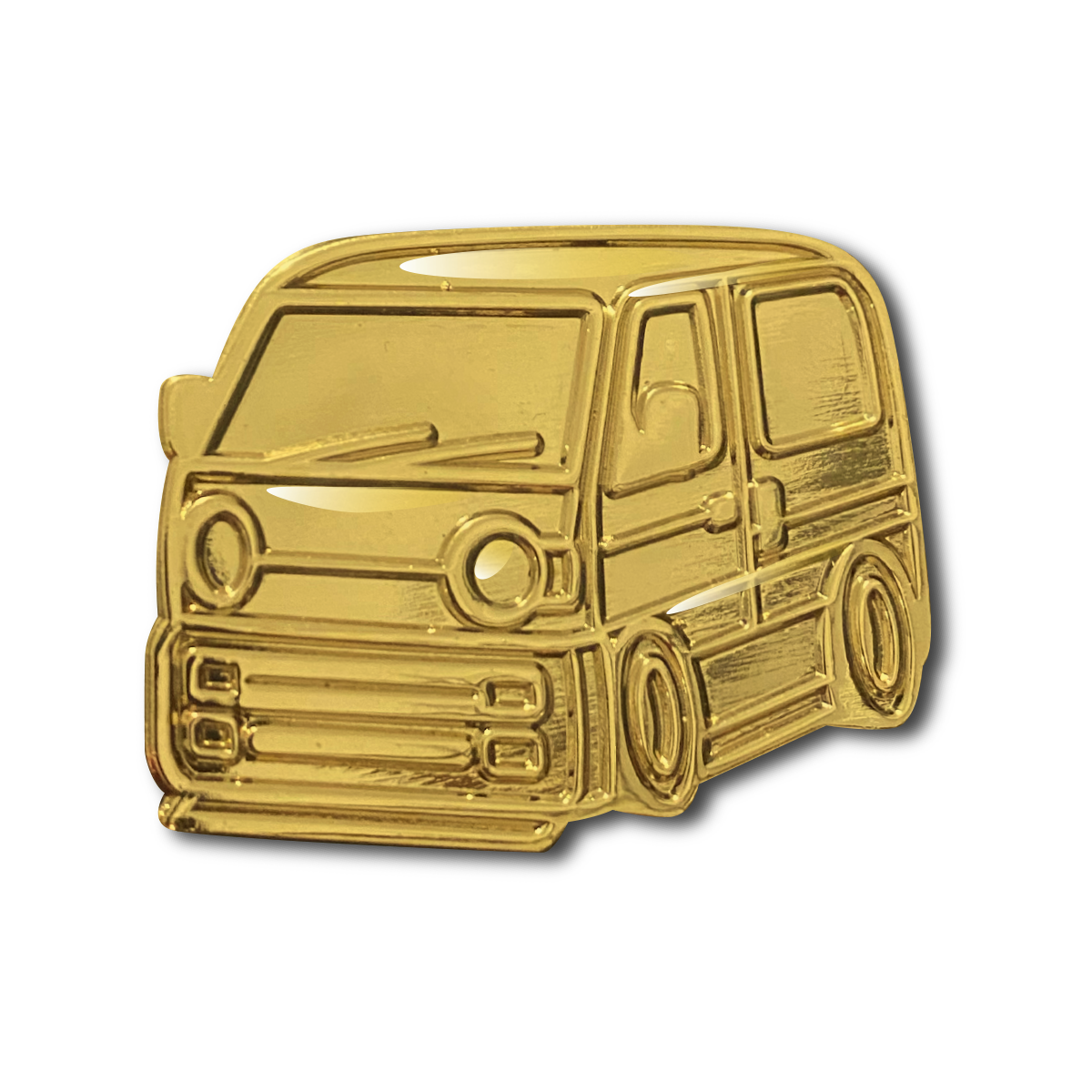 Golden Carry Metal Collectible Pin