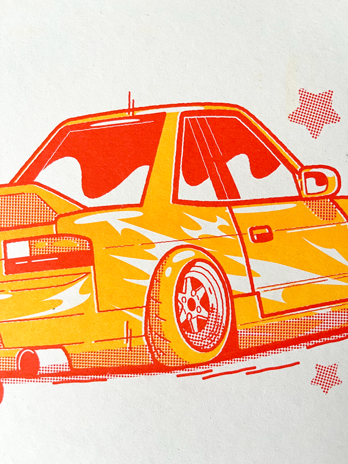 S13 A5 Risograph Print